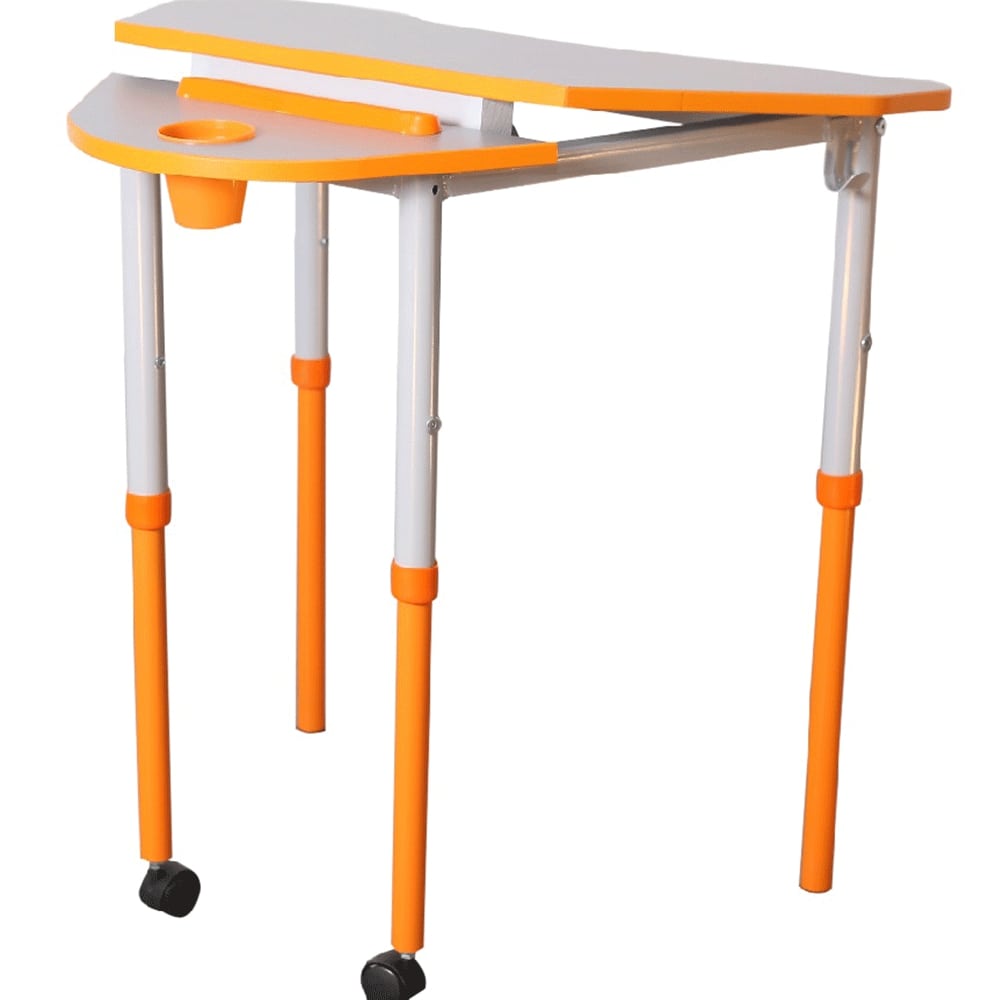 Стіл універсальний мобільний з регулюванням висоти та нахилу стільниці 600х700х580/640/700/760 мм Дроздовський